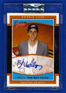 2002-03 Bowman Signature Edition Autograph Auto #BN Bostjan Nachbar 559/999 RC - Picture 1 of 2
