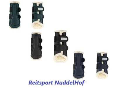 % Waldhausen Gamaschen Comfort Dressur Teddyfell -Reitsport NuddelHof -NH