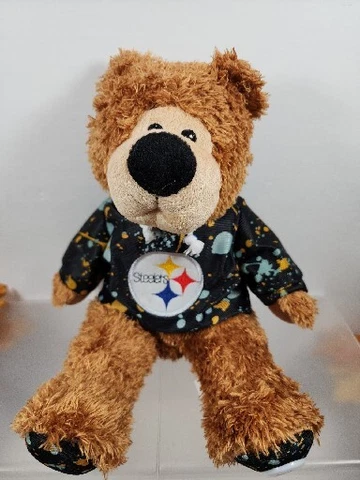 Pittsburgh Steelers NFL Plush Teddy Bear with Hoodie Cover