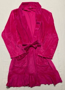Bata sin marca manga larga cuello muesca rosa talla única - Imagen 1 de 3