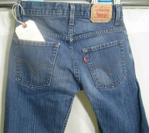 Levi’s 511 Skinny Denim Blue Jeans Boys Actual 27X27 Stretch Tag Size 14 Reg  * - Picture 1 of 4