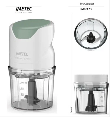 TRITATUTTO IMETEC "TritaCompact" 350W IM/7473 Velocità 18000 giri/min - Immagine 1 di 2