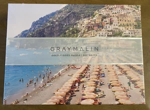 NEW 500 Pc. Gray Malin Jigsaw Puzzle Double Sided Italy Beach Scene Coast SEALED - Picture 1 of 6