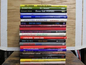 20 Books Screen Plays Hardback Doonesbury 3 Tall Women Cryptogram Shadowlan J65 - Picture 1 of 9