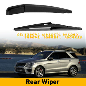 Rear Wiper Arm & Blade For Mercedes-Benz ML350 ML500 ML550 GL320 GL350 GL450
