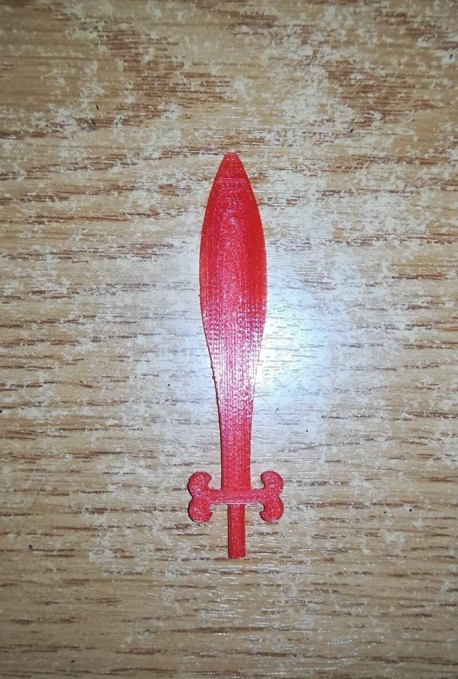 Transformers G1 Slag Tricex Spada Sword 3D-Print TOYSFAKTORY - Immagine 1 di 1