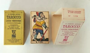 ANTICO TAROCCO LIGURE PIEMONTESE. Edizione numerata di 2500 - Solleone 1979 - Foto 1 di 5