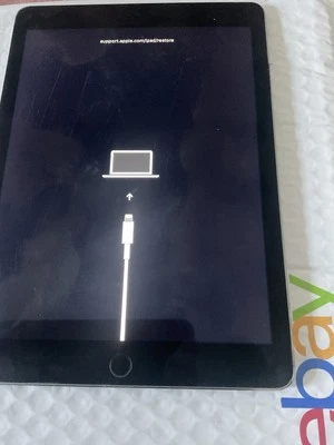 Genuine Apple iPad Air 2 (A1567), 16GB - Space Gray-  as is - Image 1 of 3