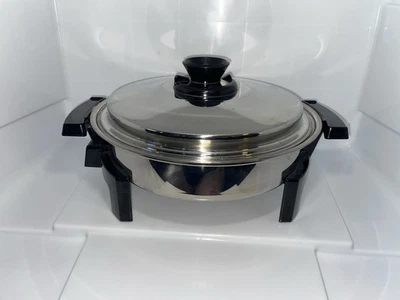 Крышка вентилируемая жидкостная с сердечником ЭЛЕКТРИЧЕСКАЯ СКОВОРОДА сделано в США West Bend - Изображение 1 из 4