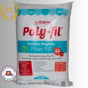 Fairfield The Original Poly-Fil, Premium Polyesterfaser, Soft Pillow Stuff Neu - Bild 1 von 5