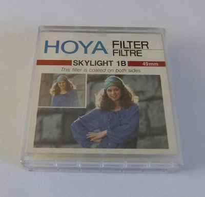 HOYA 49mm SKYLIGHT 1B FILTER & ORIGINAL CASE - Image 1 of 3
