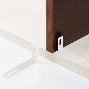 3 Adjustable L Shaped Angle Connector with Bolts Metal Connector Set of 4 - Picture 1 of 12