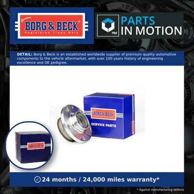 Wheel Bearing Kit fits SKODA RAPID 1.2 Rear 12 to 19 B&B 6RD501611 Quality New - Image 1 of 4