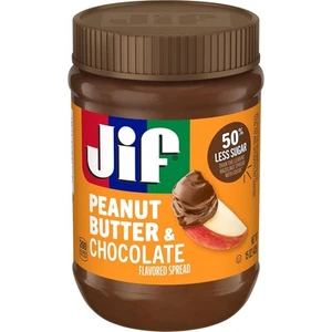 Mantequilla de maní y chocolate Jif, 15 onzas (paquete de 12), 15 12) - Imagen 1 de 9