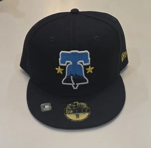 PHILADELPHIA PHILLIES|New Era 59Fifty On Field Merch|City Connect Colorway|Sz 8 - Picture 1 of 5