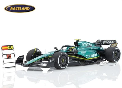 Aston Martin AMR23 Mercedes Cognizant F1 GP Kanada Fernando Alonso, Spark 1:18 - Bild 1 von 4
