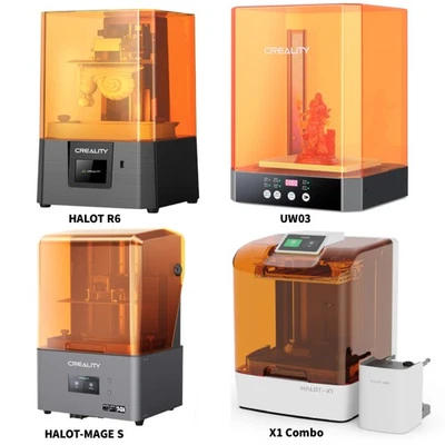 On Sale！！Creality Halot R6/Halot Mage S/Halot X1 Combo Resin 3D Printer Lot - Image 1 of 4