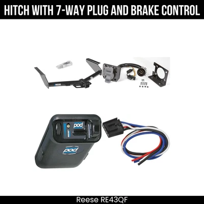 Reese Hitch Tow PKG Brake Control For 08-12 Jeep Liberty w/ Existing USCAR 7-way - Image 1 of 4