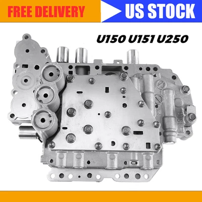 U150 U151 U250 Transmission Valve Body w/ Solenoid For Toyota Sienna 2008-2010 - Изображение 1 из 4