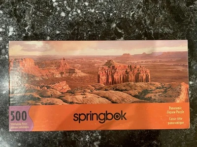 VTG Springbok Canyonlands National Park, Utah Panoramic Puzzle 500 Pcs COMPLETE - Image 1 of 4