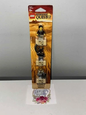 LEGO Pharaoh's Quest Magnet Set: Amset-Ra, Jack Raines and Anubis Guard (853168) - Image 1 of 4