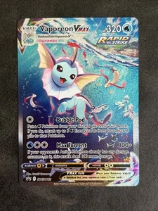 Vaporeon VMAX SWSH182 SWSH: Sword & Shield Promo Cards Holo NOT JUMBO - Picture 1 of 2