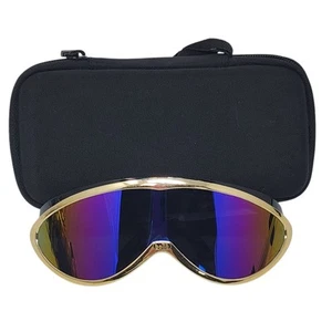 Bolle Alien Sonnenbrille mit schwarz goldfarbenem Gestell verstellbare Schleifen eingestellt - Bild 1 von 18