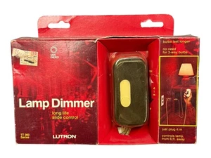Vintage Lutron Anrichte Lampe Dimmer Modell TT-300 120V 300W Neu NOS OVP - Bild 1 von 7