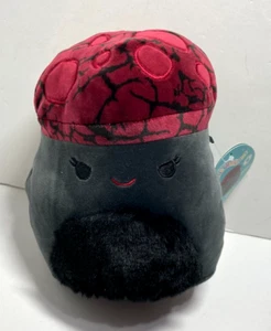Squishmallow Girly Goth Gert the Mushroom 7.5” Plush - Picture 1 of 4