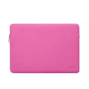 INCASE BAG SLEEVE FOR MACBOOK PRO 17" SLIM FAUX FUR LINED ZIPPER PINK CL60062 - Picture 1 of 2