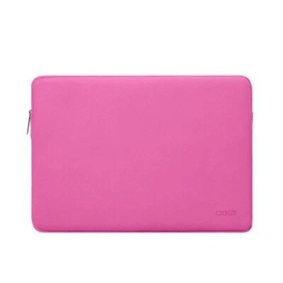 INCASE BAG SLEEVE FOR MACBOOK PRO 17" SLIM FAUX FUR LINED ZIPPER PINK CL60062 - Image 1 of 2