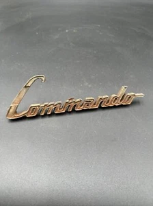 Jeep Jeepster Commando 67-71 Front Hood Emblem Logo - Picture 1 of 2