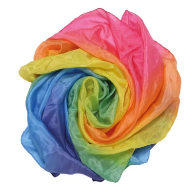 GRIMM'S Grimms Spielseide Regenbogen - Jahreszeitentisch, Rollenspiel, Seidentuch