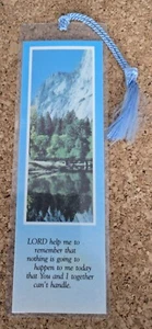 ➔ LORD HELP ME........ ➔ LESEZEICHEN ➔ laminiertes Papier *aus Sammlung* 382 - Imagen 1 de 1