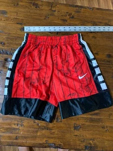 Nike Kids Basketball Shorts Size Small Color Red & Black FD4006-657 - Picture 1 of 7