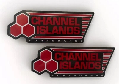 CHANNEL ISLANDS SURFBOARDS CHANNEL ISLANDS SURFBOARD STICKER SET Surf STICKER LOST RIP CURL Quiksilver