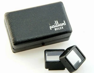 Boxed Set Paillard Bolex Viewfinder Parallax Corrector Prisms 1' & 2' - Picture 1 of 3