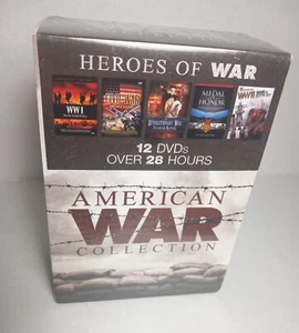 American War Collection: Heros Of War 12 disc box set Facrory Sealed, Brand New - Bild 1 von 5
