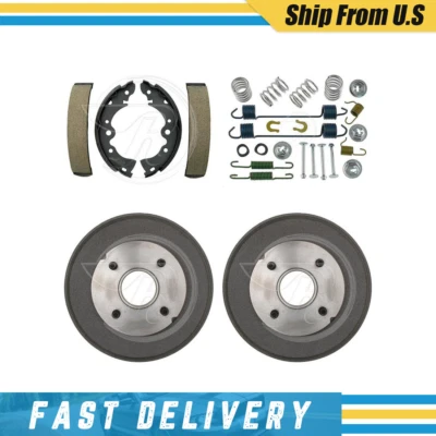 Kit de zapatas de freno y herrajes de batería trasera para Nissan Pulsar NX 1987-1989 Foto 1 de 4