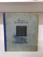 Antique Brown’s Star Atlas 1941 (35a)