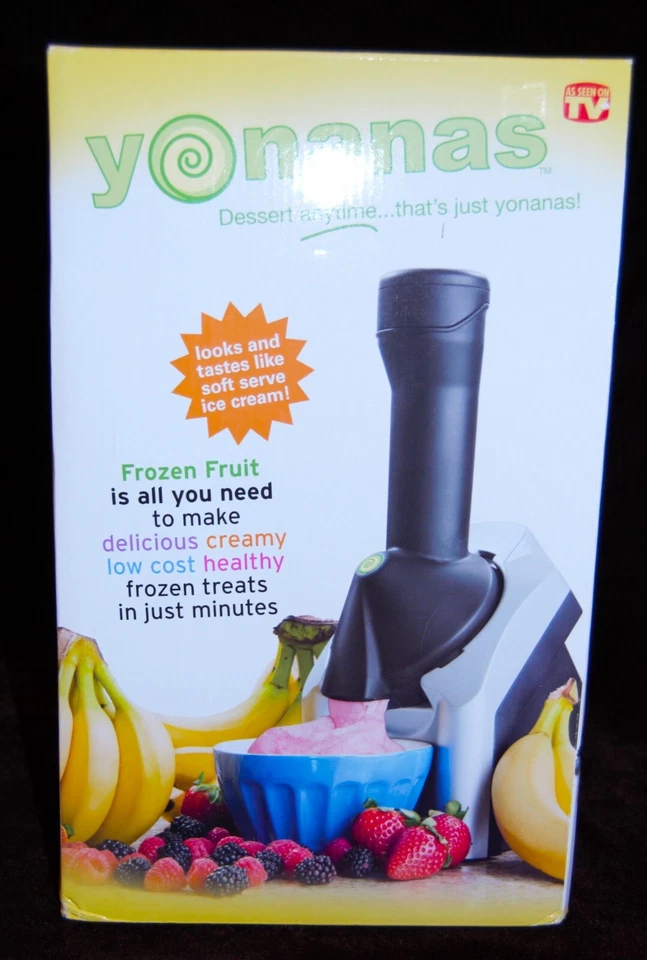 Dole YONANAS The Healthy Dessert Maker Frozen Treat Machine Banana Ice Cream