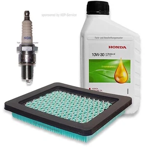 Wartung Luftfilter Zündkerze Honda GC GCV GXV HRS HRT 135 160 190 220 340 S-KIT - Bild 1 von 7