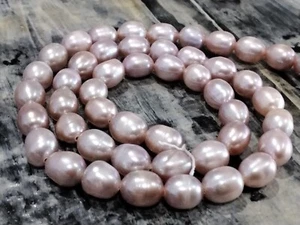 Cultured Freshwater Pearl, Grade AAA, 6.5-7x5.5-6mm,Oval, Thistle,Approx 54 pce. - Picture 1 of 4