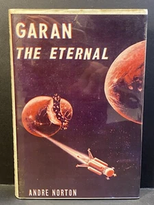 Garan The Eternal By Andre Norton 1st Edition 1972 Fantasy Publishing HC/DJ VNTG - Picture 1 of 15