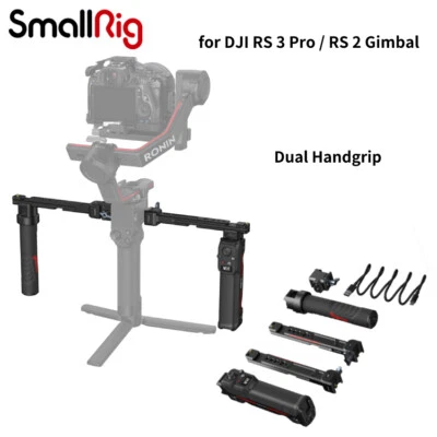 SmallRig DJI RS Wireless Control Dual Handle Handgrip for DJI RS 3 Pro/RS 2 - Image 1 of 4