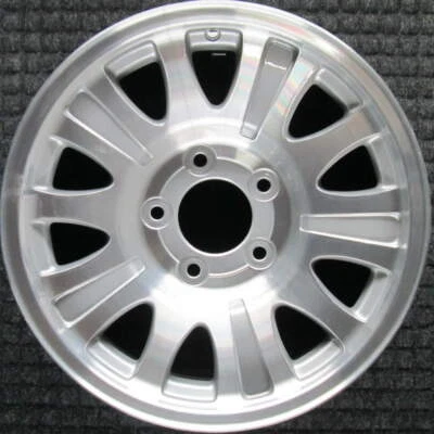 Ford Expedition Machined w/ Silver Pockets 17 inch OEM Wheel 2000 to 2004 - Image 1 of 3