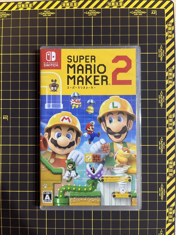 Super Mario Maker 2 Nintendo Switch Japan Import Brand New Factory Sealed - Image 1 of 1