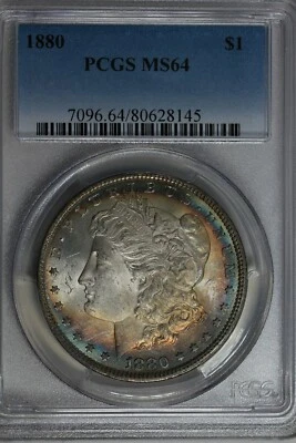 1880 $1 PCGS MS64 Morgan Silver Dollar - Image 1 of 2