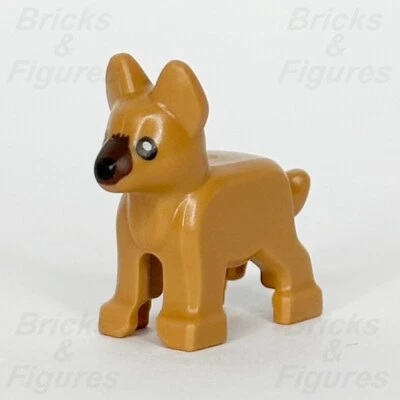 LEGO® City German Shepherd Puppy Dog Animal Minifigure Alsatian 60398 60369 - Image 1 of 4