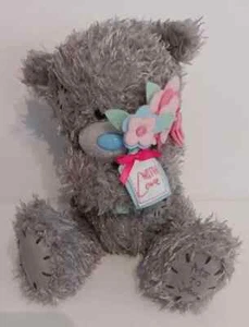 Me To You - Tatty Ted Plush With Flowers Approx 17cm ME TO YOU - TATTY TED - Picture 1 of 7